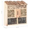 vidaXL Insect Hotel 30x10x30 cm Firwood