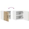 vidaXL Kitchen Cabinet with Storage Kalmar Sonoma Oak 40 x 31 x 40 cm