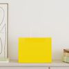 vidaXL Paper Bags 250 pcs with Handles Yellow 32x17x25 cm
