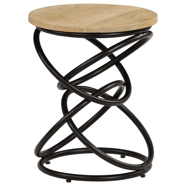 vidaXL End Table Solid Mango Wood 40x50 cm