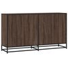 vidaXL Sideboard Brown Oak 134x35x76 cm Engineered Wood