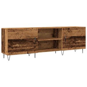 vidaXL TV Cabinet Old Wood 150x30x50 cm Engineered Wood
