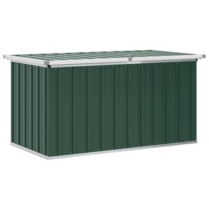 vidaXL Garden Storage Box Green 129x67x65 cm
