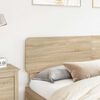 vidaXL Headboard Sonoma Oak 200 cm Engineered wood