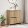 vidaXL Sideboard Artisan Oak 70 x 41 x 75 cm Engineered Wood