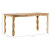 vidaXL Dining Table 160x80x76 cm Solid Reclaimed Wood
