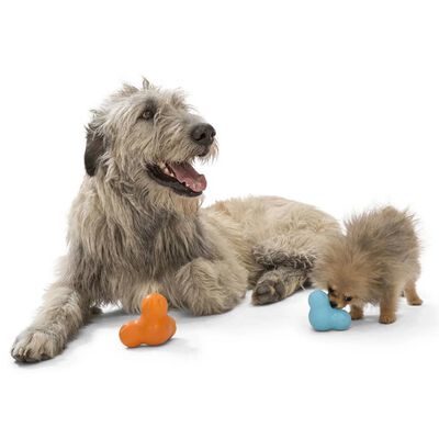 West Paw Dog Toy with Zogoflex Tux Tangerine Orange L