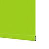 vidaXL Roller Blind Blackout Leaves Green 130x130 cm Fabric Width 126.6 cm Polyester