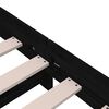 vidaXL Stack Bed without Mattress Black 90x200 cm Solid Wood Pine