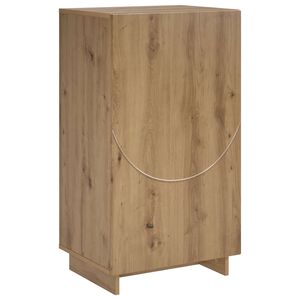 vidaXL Shoe Cabinet 48 x 38 x 87.5 cm Engineered Wood Artisan Oak