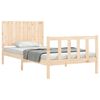 vidaXL Bed Frame without Mattress 100x200 cm Solid Wood Pine
