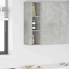 vidaXL Hanging Cabinet Concrete Grey 20 x 29.5 x 80 cm Engineered Wood
