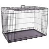 FLAMINGO Wire Cage with Sliding Door Nyo XL 71.5x108x76 cm Black