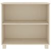 vidaXL Sideboard HAMAR Honey Brown 85x35x80 cm Solid Wood Pine