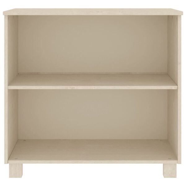 vidaXL Sideboard HAMAR Honey Brown 85x35x80 cm Solid Wood Pine