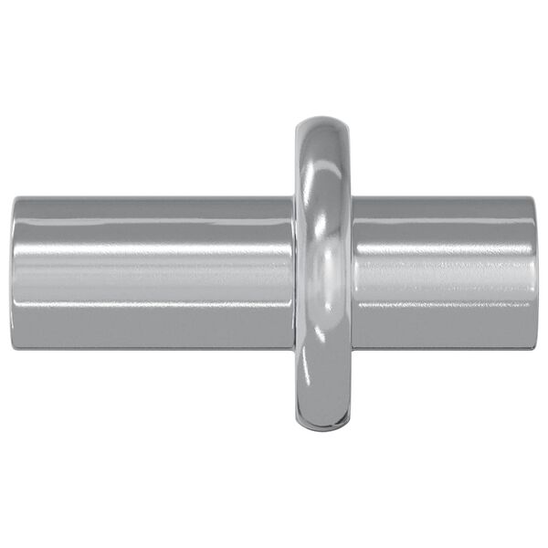 vidaXL Shelf Peg Plain 12 pcs Silver 8.6 x 8.6 x 14.6 mm Steel