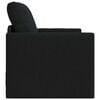 vidaXL Folding Sofa Bed Black 74 x 77 x 81 cm Fabric