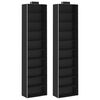 vidaXL Hanging Closet Organisers 2 pcs with 10 Shelves Fabric