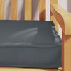 vidaXL Pallet Cushion Set 2 pcs Anthracite 180 x 40 x 8 cm