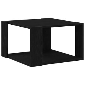 vidaXL Coffee Table Black Oak 85 x 55 x 31 cm