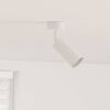 vidaXL Ceiling Spotlight with Spotlights White 6 x 6 x 16 cm Metal