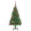 vidaXL Artificial Christmas Tree with 150 LEDs with Stand Green 120 cm