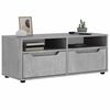 vidaXL TV Cabinet VISNES Concrete Grey 100x40x38 cm Engineered Wood