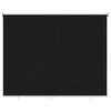 vidaXL Outdoor Roller Blind 90% UV Block Black 200 x 140 cm HDPE