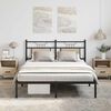 vidaXL Bed Frame without Mattress Sonoma Oak 137x190 cm Engineered Wood