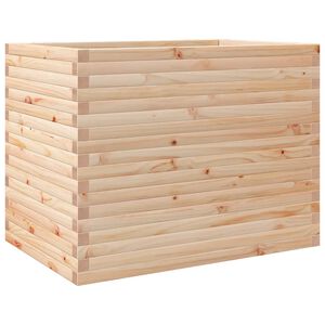 vidaXL Garden Planter 90x60x68.5 cm Solid Wood Pine