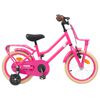 vidaXL Kids Bike 16 Inches for 4-6 Years Old Dark Pink