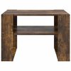 vidaXL Coffee Table Smoked Oak 66 x 53 x 45 cm Engineered Wood