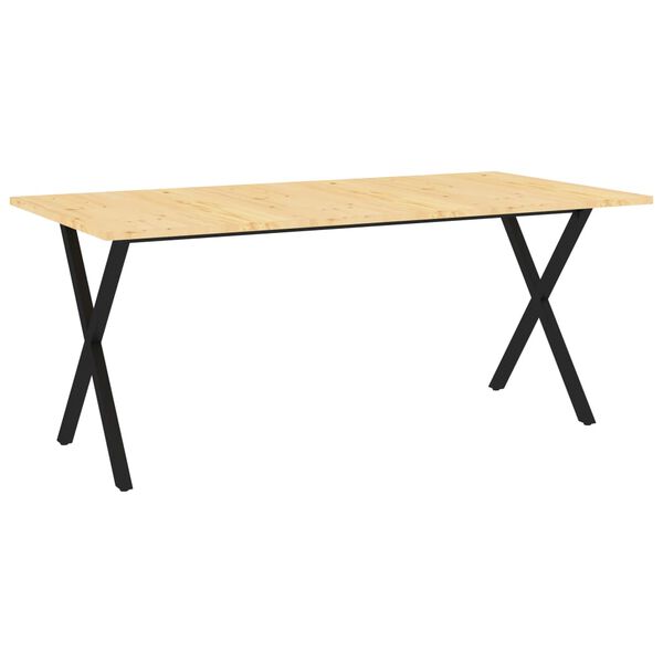 vidaXL Table Top 180x90x2.5 cm Solid Wood Pine