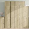 vidaXL Highboard Sonoma Oak 70x42.5x185 cm Engineered Wood