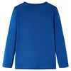 Kids' T-shirt with Long Sleeves Dark Blue 104