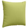 vidaXL Sofa Pillows 2 pcs Light Green 45 x 45 cm Fabric