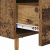 vidaXL Bedside Cabinet with Drawer 2 pcs Old Wood 40 x 35 x 47.5 cm