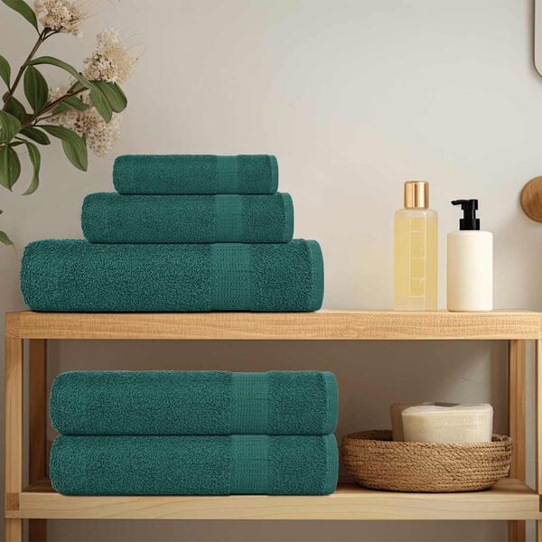 vidaXL Wash Towels 10 pcs FROGN Green 30x30 cm 100% Cotton