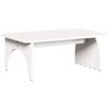 vidaXL Coffee Table White 80 x 50 x 31 cm Solid pine wood