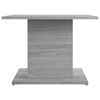 vidaXL Coffee Table Grey Sonoma 55.5x55.5x40 cm Engineered Wood