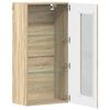 vidaXL Wooden Cabinet Sonoma Oak 50 x 29 x 100 cm Engineered Wood