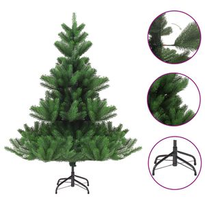 vidaXL Artificial Christmas Tree | Green | Polyethylene (PE), Steel | 150 cm
