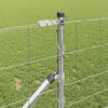 vidaXL Fence Post Galvanized 25 x 1 m Steel