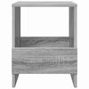 vidaXL Magazine Rack Grey Sonoma 35 x 30 x 45 cm