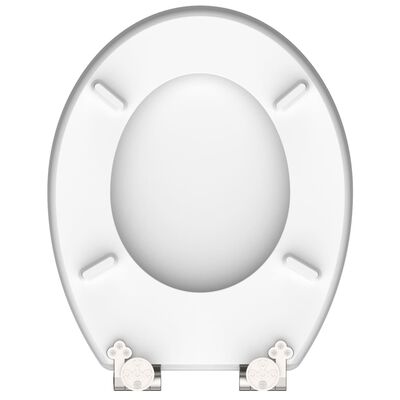SCHÜTTE High Gloss Toilet Seat with Soft-Close DIAMOND MDF