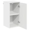 vidaXL Bathroom Cabinet Wall-mounted with Door White 30 x 31.5 x 61 cm