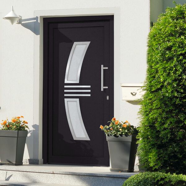vidaXL Front Door Anthracite 88x200 cm