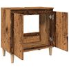 vidaXL Sink Cabinet Old Wood 58x33x60 cm Engineered Wood