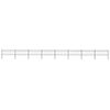 vidaXL Garden Fence | Steel | Sturdy | Rectangular | Modern