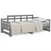 vidaXL Pull-out Day Bed without Mattress Grey 2x(90x190) cm